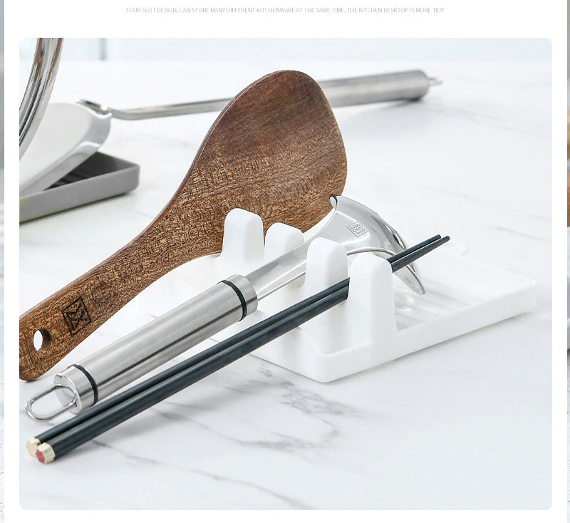 Spoon & Lid Holder – Kitchen Utensil Rest (random Color)reason able prices fast dilivery high quality products Best crockery store in paksitan