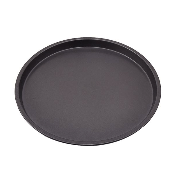 Non-Stick Pizza Pan 3-Pieces Set, 9" /10" /11" Food Grade Carbon Steel Pizza Baking Tray Round Pizza Pan Set for Restaurants & Homemade Pizza Baking