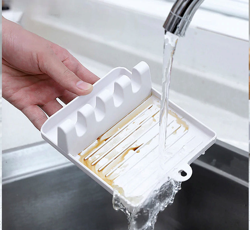 Spoon & Lid Holder – Kitchen Utensil Rest (random Color)reason able prices fast dilivery high quality products Best crockery store in paksitan