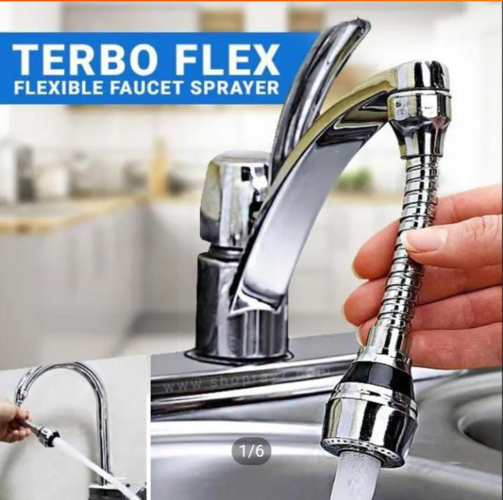 kitchen sink shower Turbo Flex 360 Flexible Faucet Shower (Sprayer)