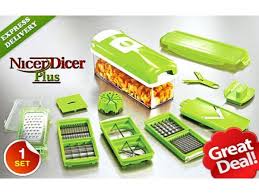 Vegetable Chopper Nicer&dicer Slicer Dicer - 12 -in -1 Onion Chopper Fruits Cutter Mandoline Slicer Food Chopper/Cutter with 7 Stainless Steel Blades, Adjustable Slicer & Dicer with Storage Container low prices high quality BEST crockery store in pakistan