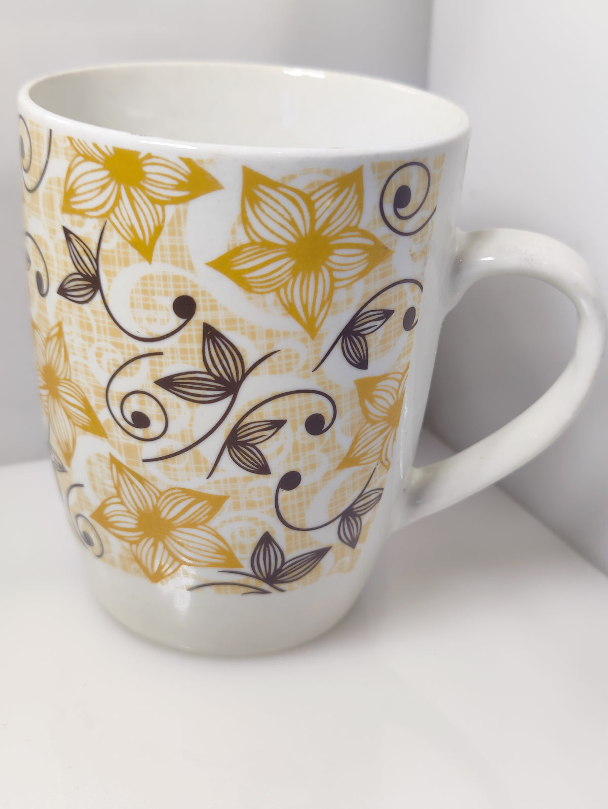 Large Size Gift pack Tea Mugg/Coffee Mugg With Dark brown 🤎 Color Beautiful shape 4.5 inch Height