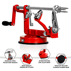Potato Spiral Cutter 3 in 1 Potato Peeler Machine Stainless Steel Vegetable Cutter Adjustable Fruit Peeler Machine with Suction Cup for Home Kitchen Peeler and Corer Machine Fruit Peeler Machine.